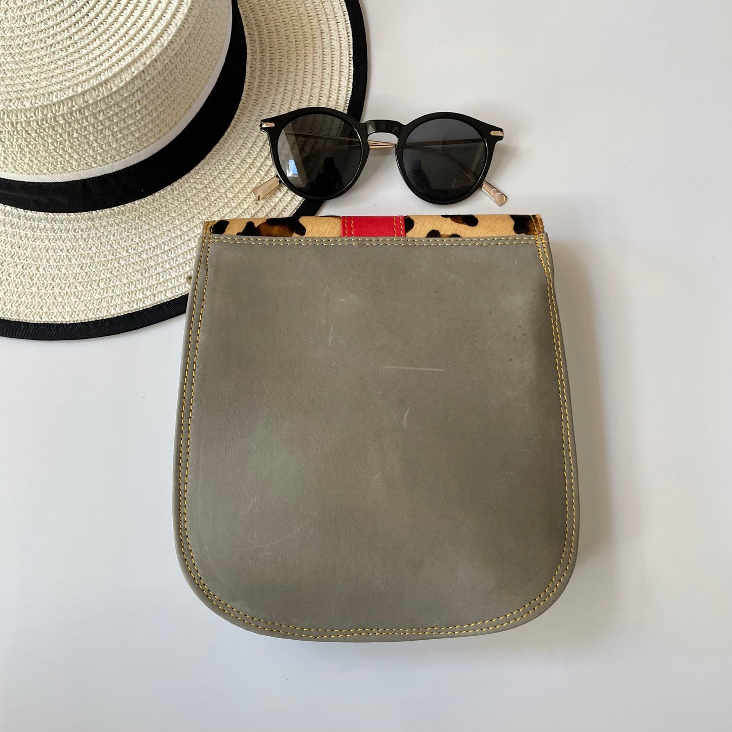 OUTLET Nephele Margot Bag Unique Handmade Recycled Sustainable Leather