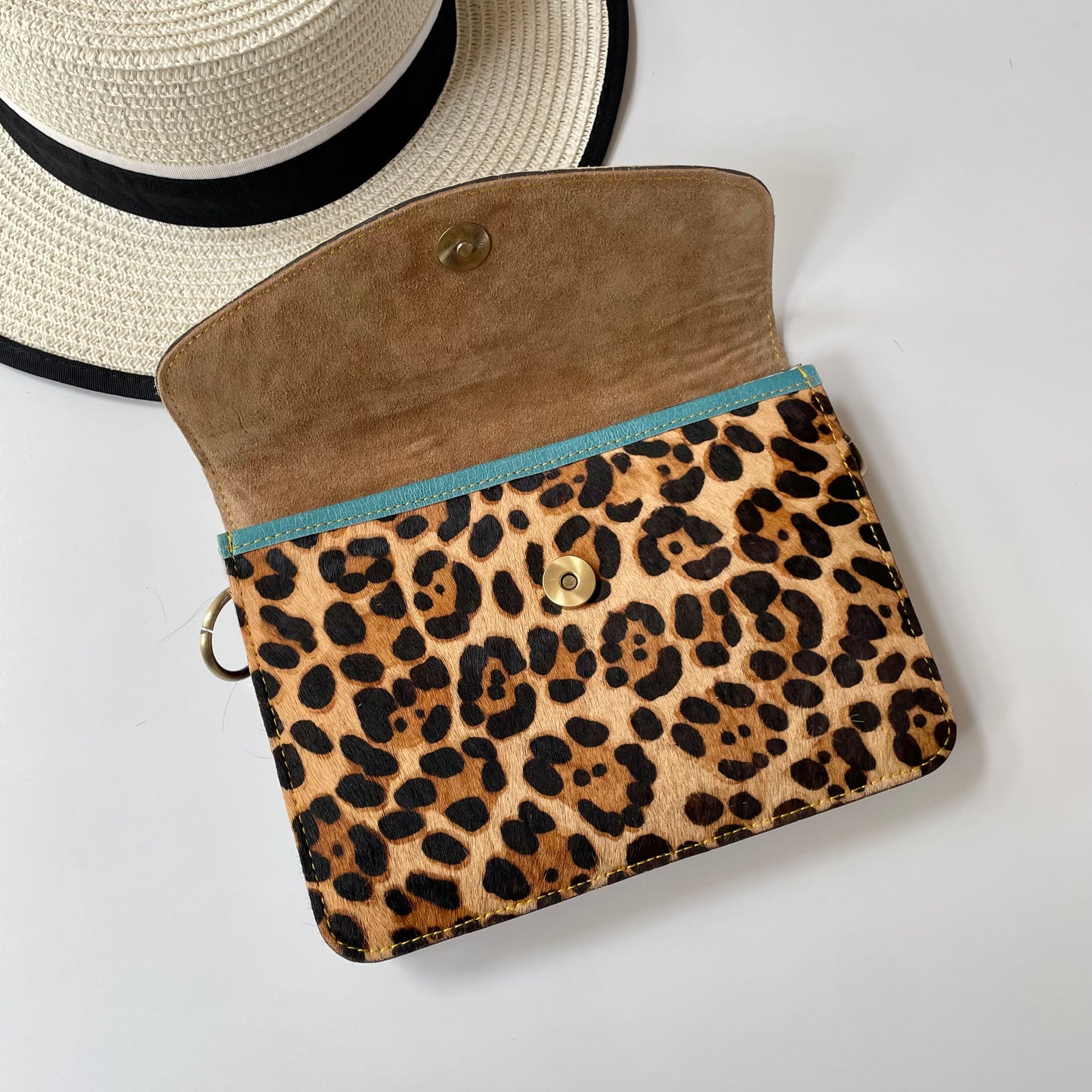 OUTLET Nephele Eadie Full Print Bag Unique Handmade Recycled Sustainable Leather