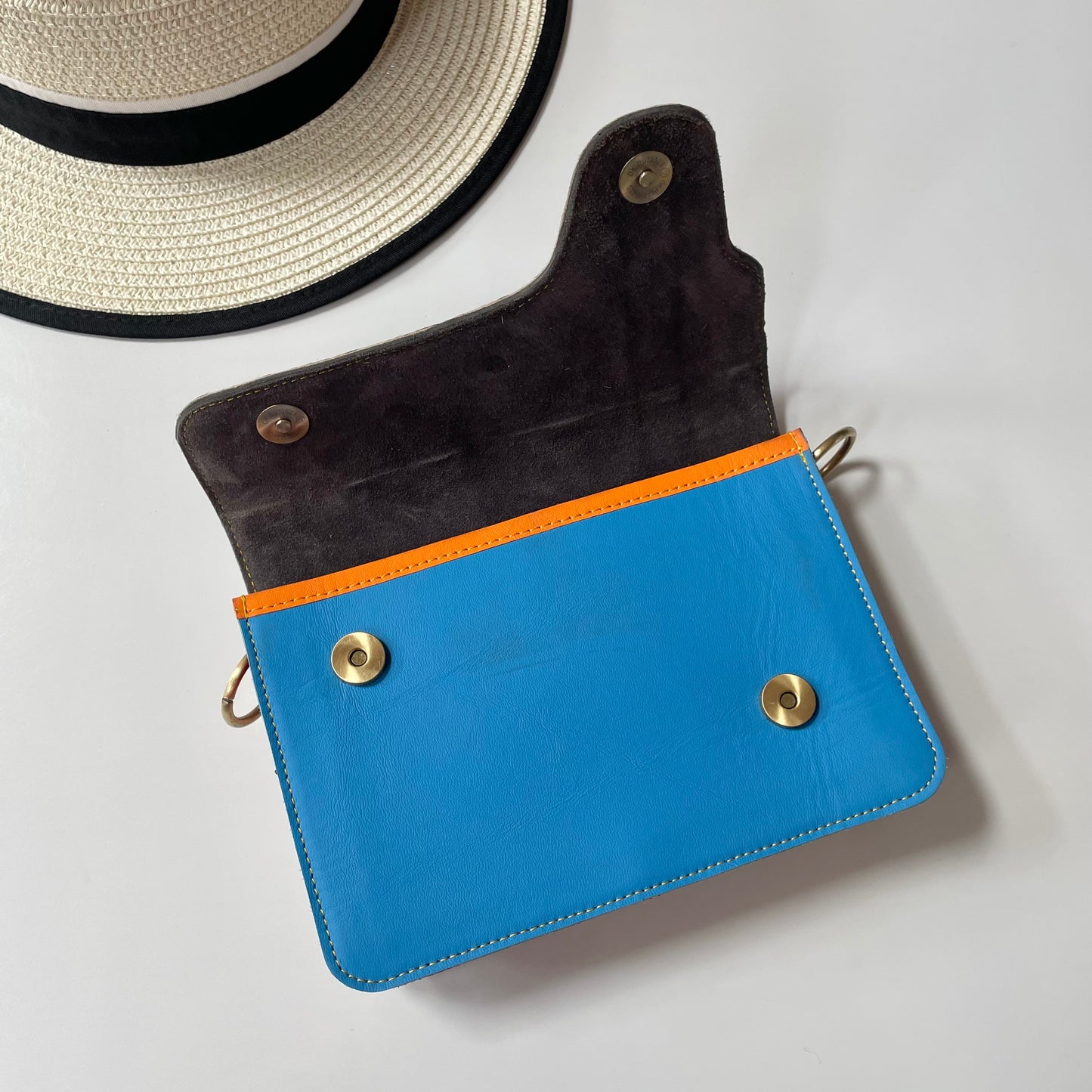 OUTLET Nephele Edna Bag Unique Handmade Recycled Sustainable Leather