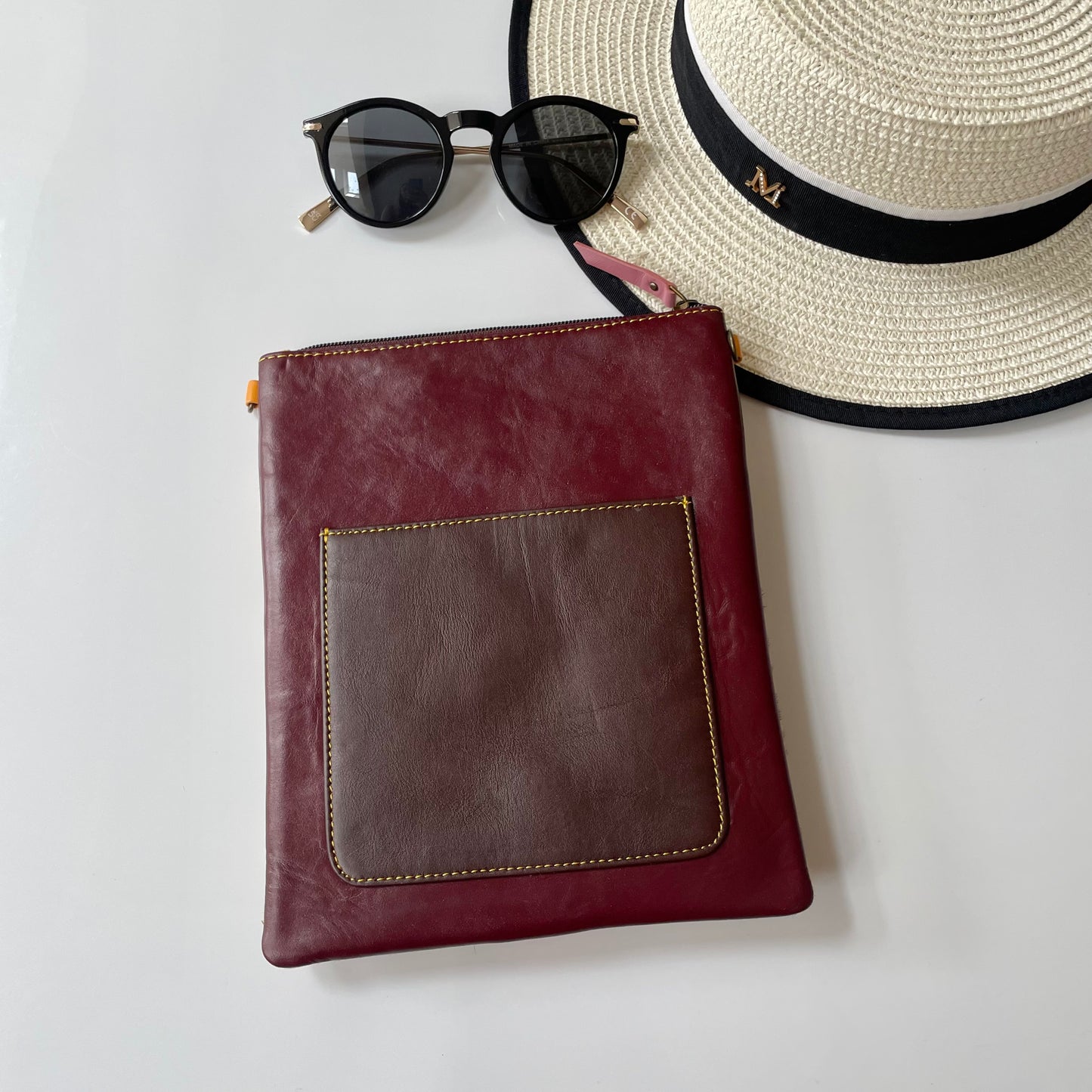 OUTLET Nephele Adeline Bag Unique Handmade Recycled Sustainable Leather