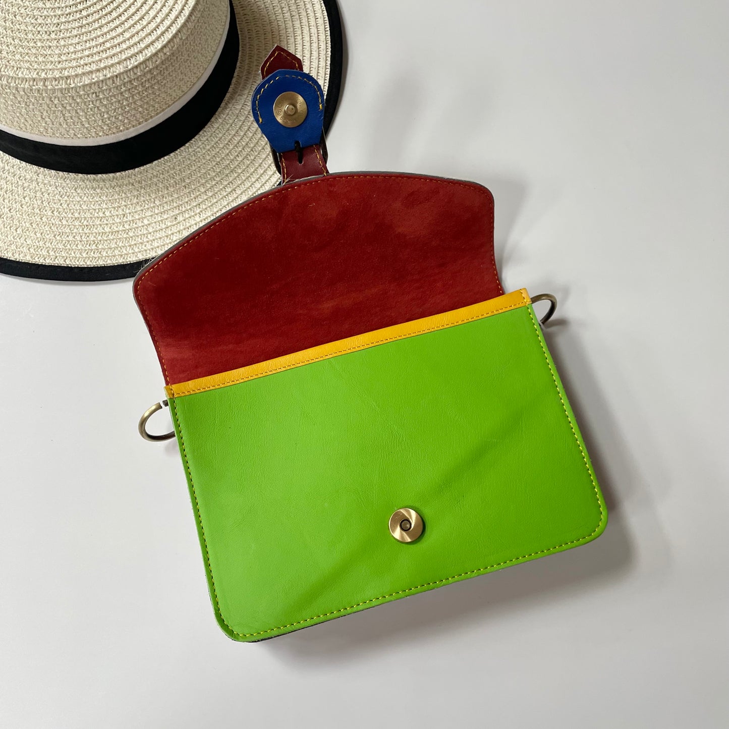 OUTLET Nephele Nancy Bag Unique Handmade Recycled Sustainable Leather