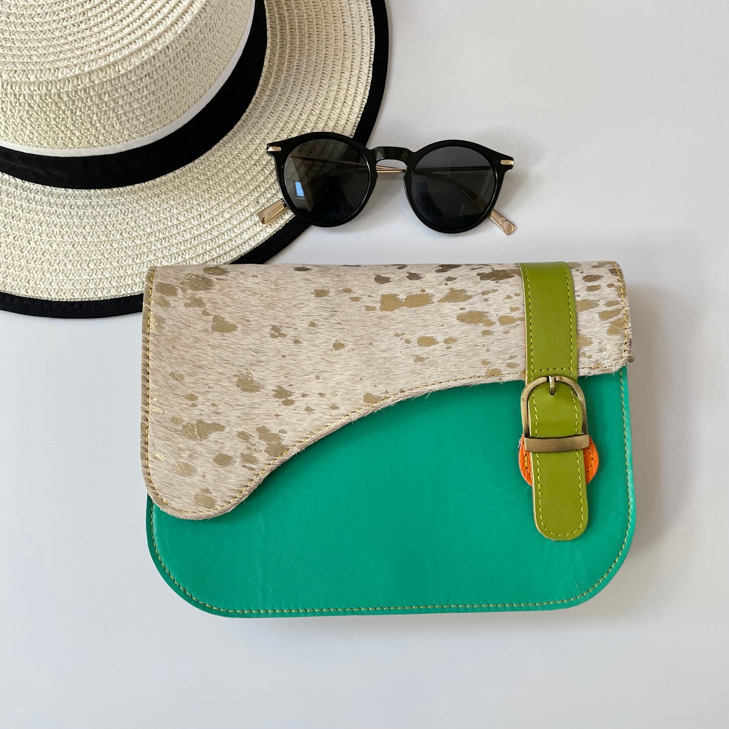 OUTLET Nephele Grace Bag Unique Handmade Recycled Sustainable Leather