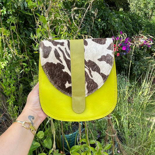 OUTLET Nephele Margot Bag Unique Handmade Recycled Sustainable Leather