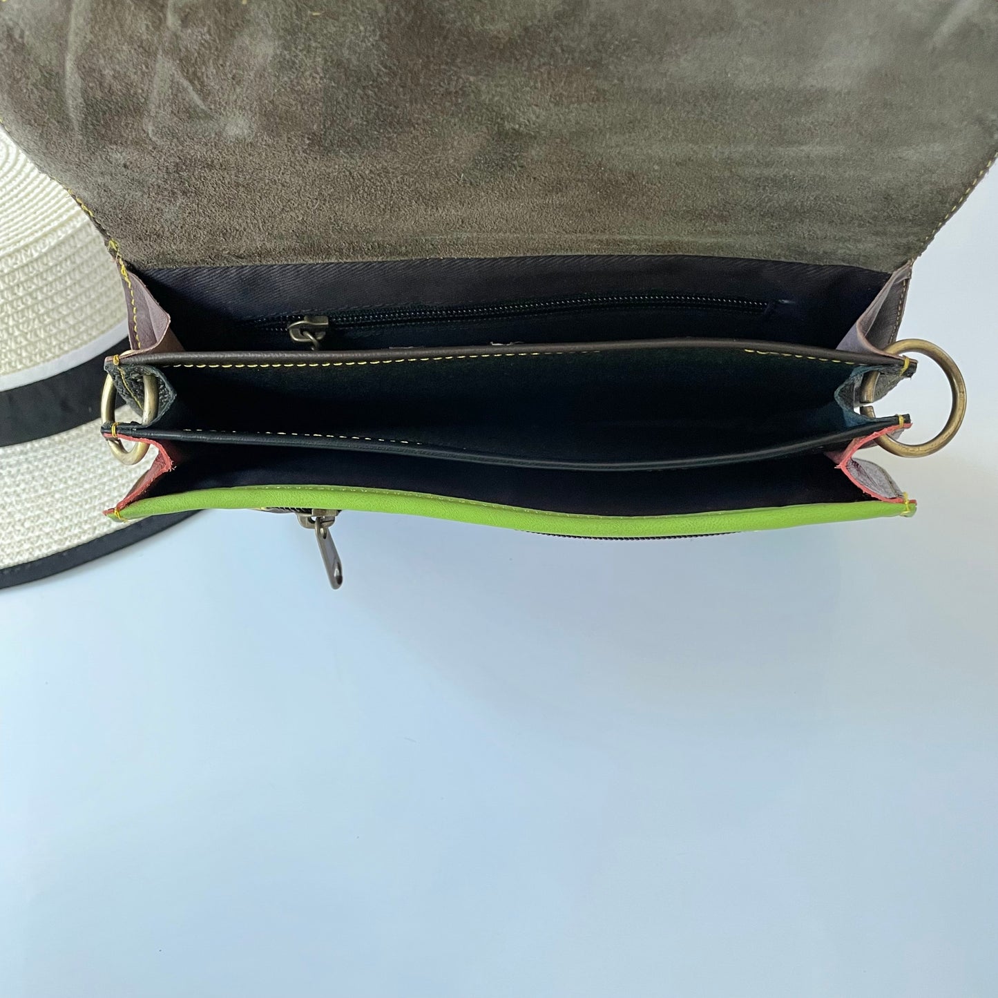 OUTLET Nephele Josephine Bag Unique Handmade Recycled Sustainable Leather
