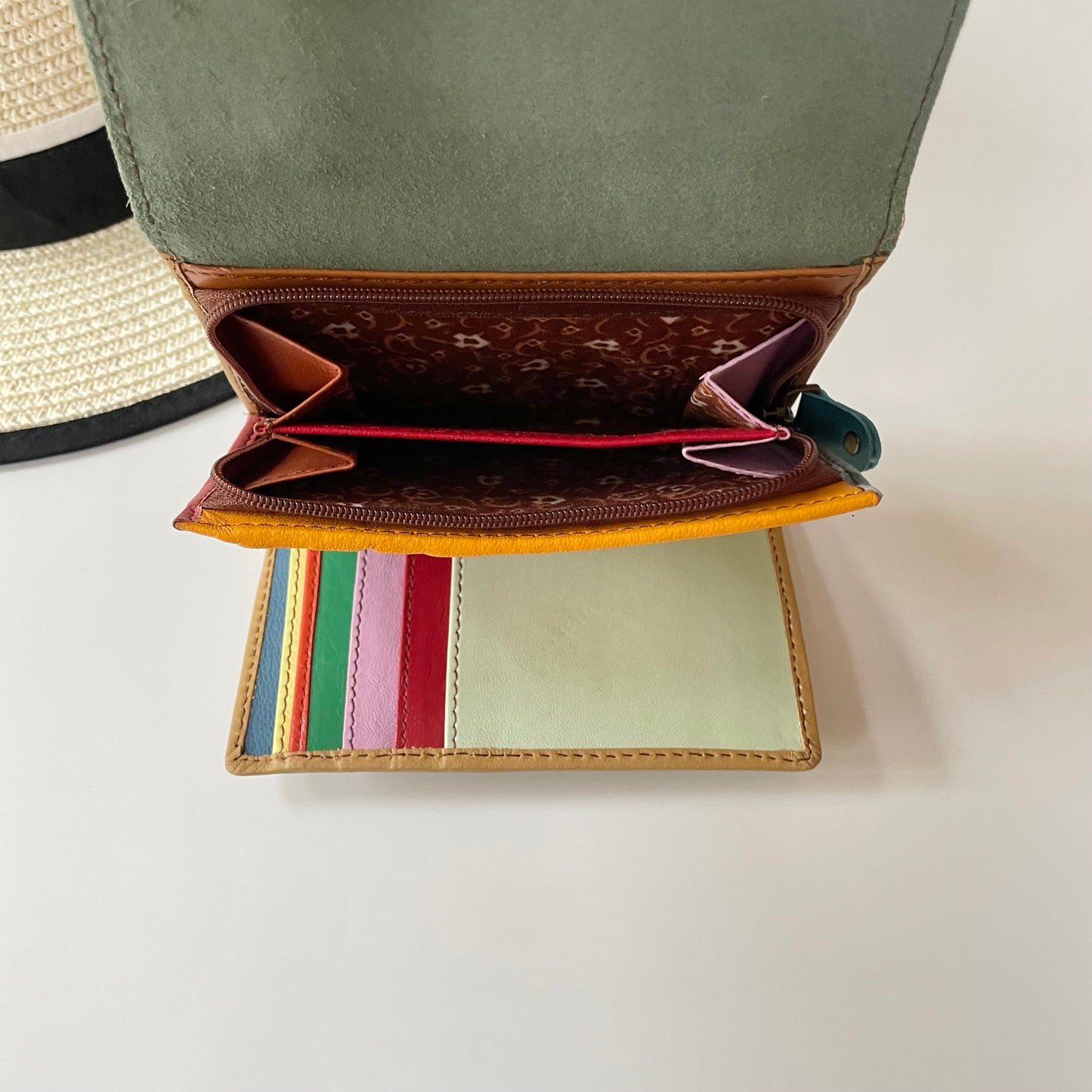 OUTLET Nephele Erin Purse Unique Handmade Recycled Sustainable Leather