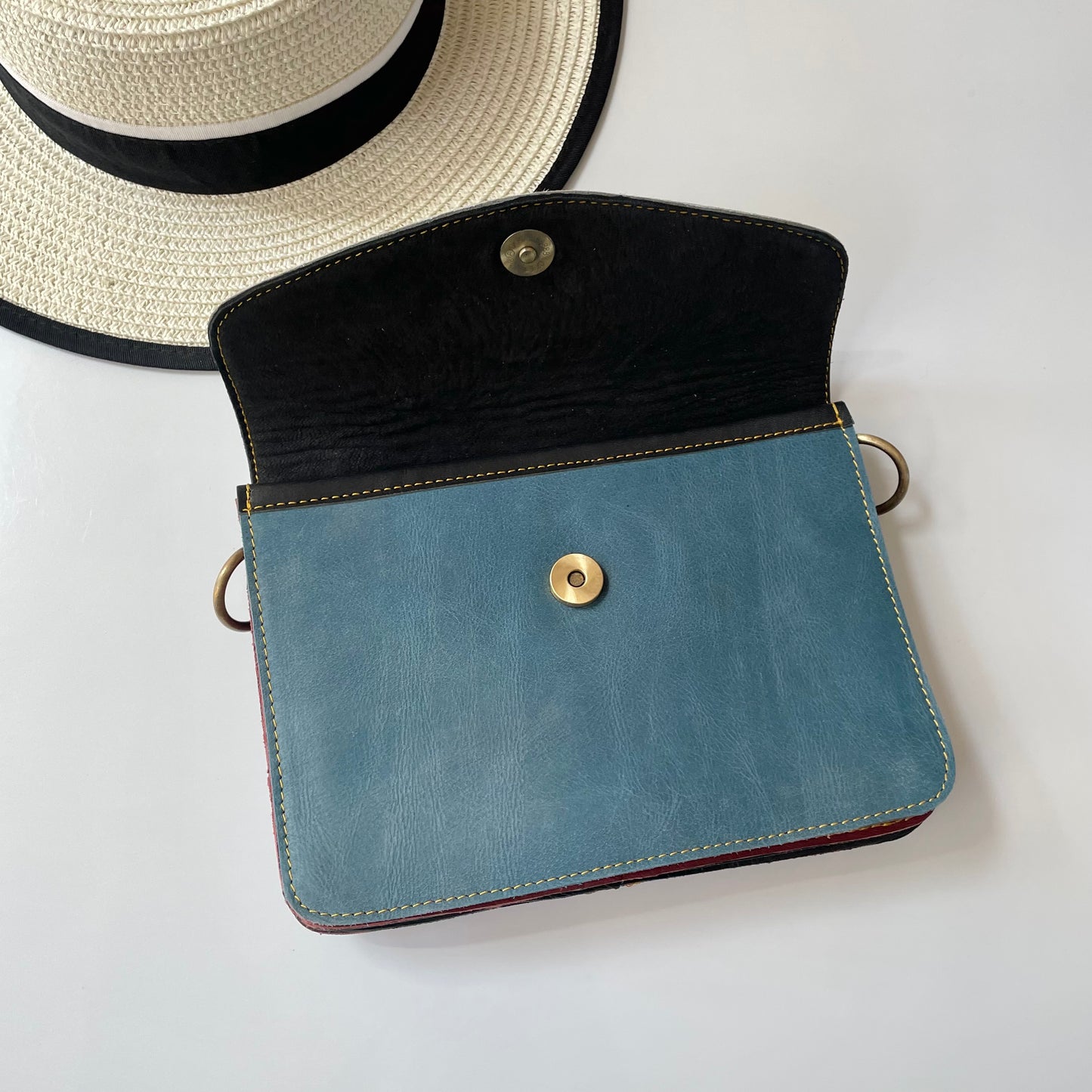OUTLET Nephele Eadie Bag Unique Handmade Recycled Sustainable Leather