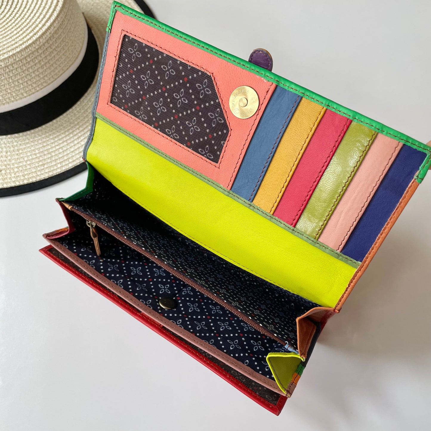 OUTLET Nephele Juliette Purse Unique Handmade Recycled Sustainable Leather