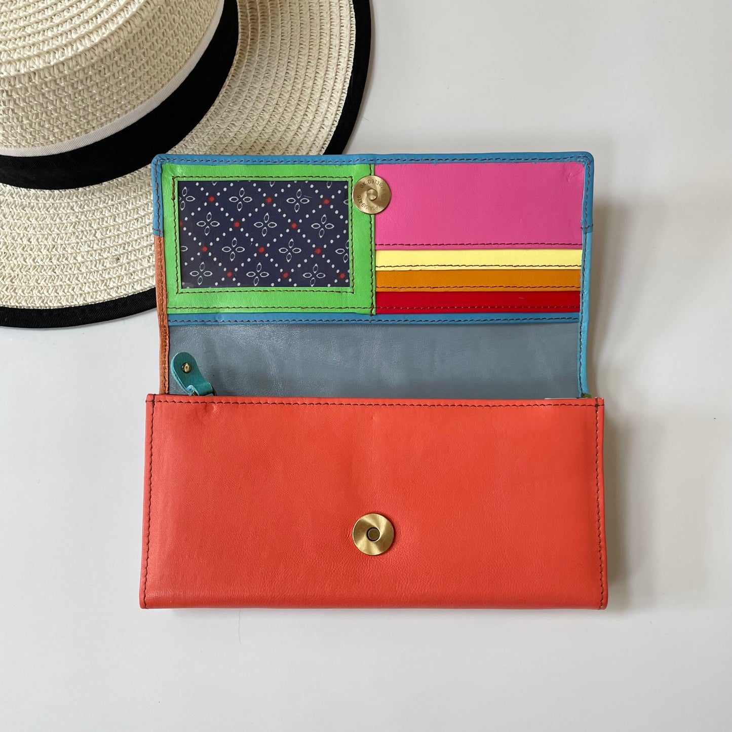 OUTLET Nephele Drew Purse Unique Handmade Recycled Sustainable Leather