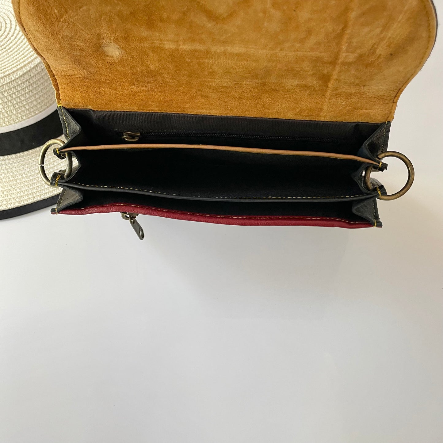 OUTLET Nephele Josephine Bag Unique Handmade Recycled Sustainable Leather