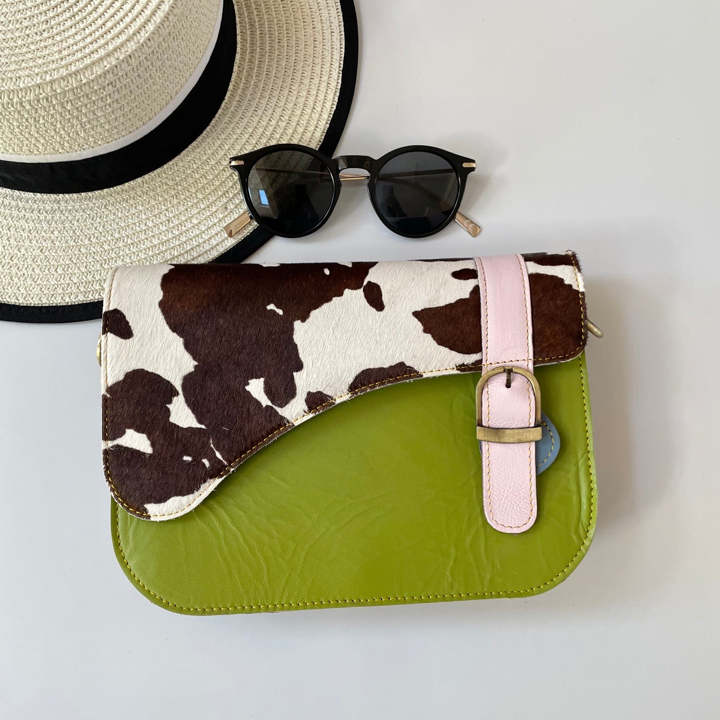 OUTLET Nephele Grace Bag Unique Handmade Recycled Sustainable Leather