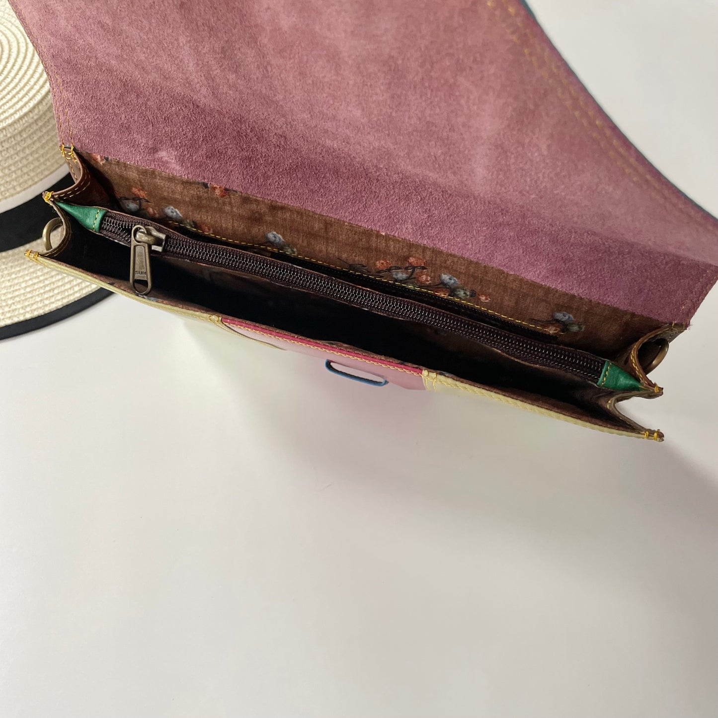 OUTLET Nephele Mavis Bag Unique Handmade Recycled Sustainable Leather