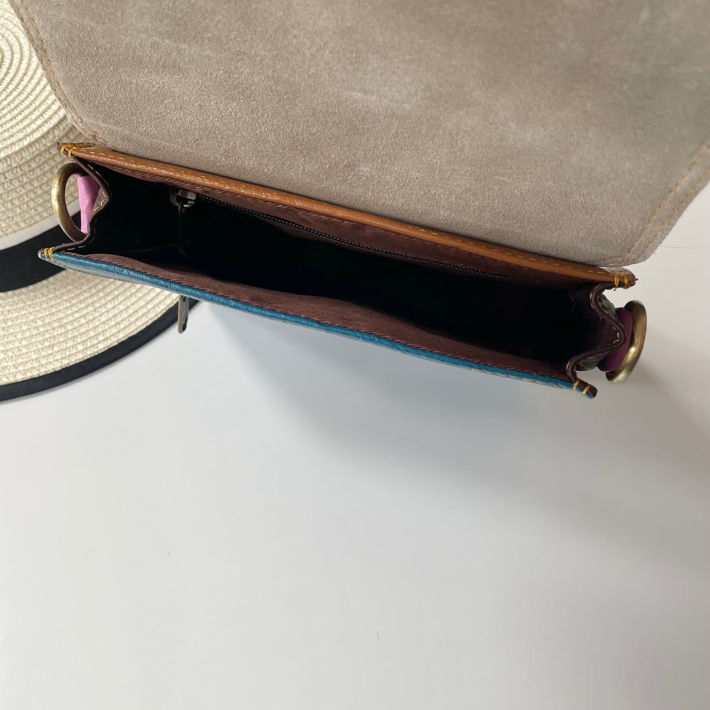 OUTLET Nephele Myrtle Bag Unique Handmade Recycled Sustainable Leather