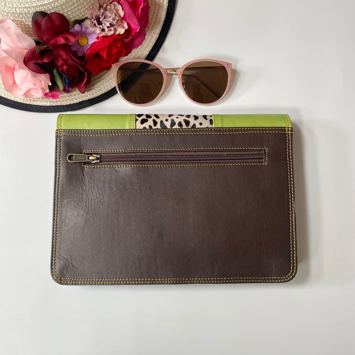 OUTLET Nephele Mavis Bag Unique Handmade Recycled Sustainable Leather