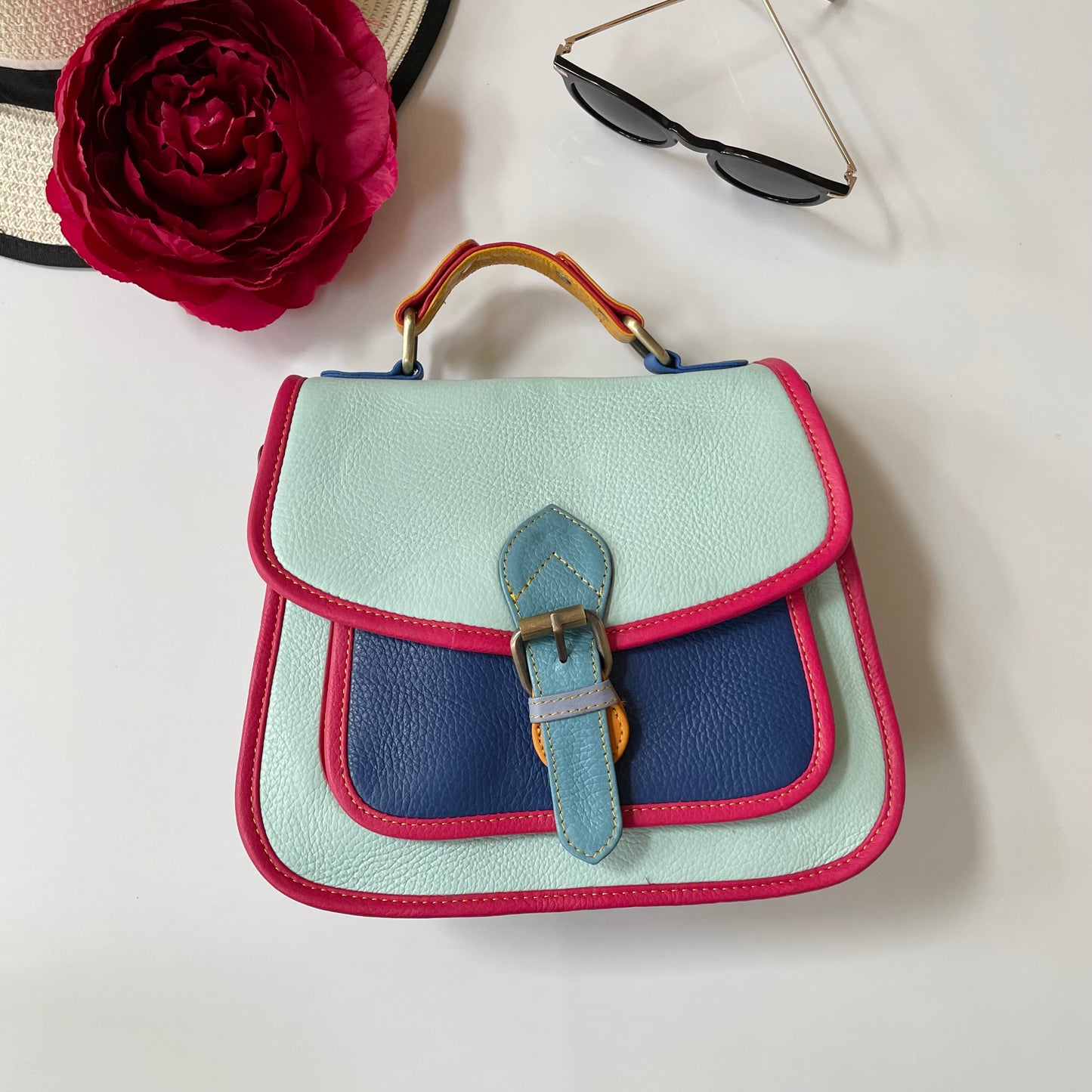 Nephele Lydia Bags Unique Handmade Recycled Sustainable Upcycled Leather