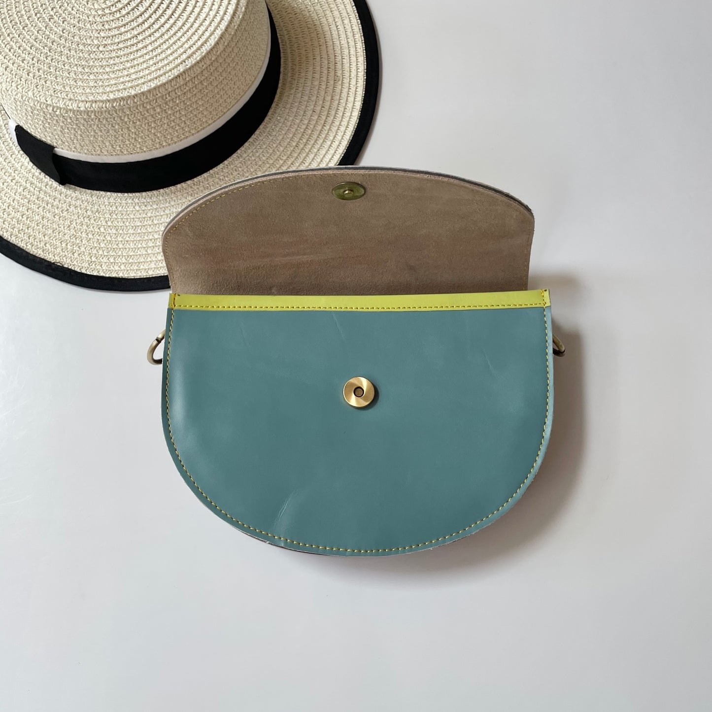 OUTLET Nephele Claire Bag Unique Handmade Recycled Sustainable Leather