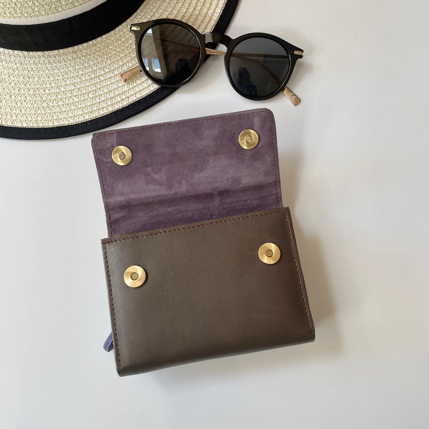 OUTLET Nephele Abigail Purse Unique Handmade Recycled Sustainable Leather