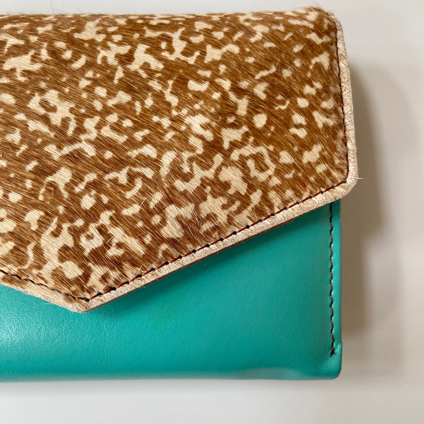 OUTLET Nephele Erin Purse Unique Handmade Recycled Sustainable Leather