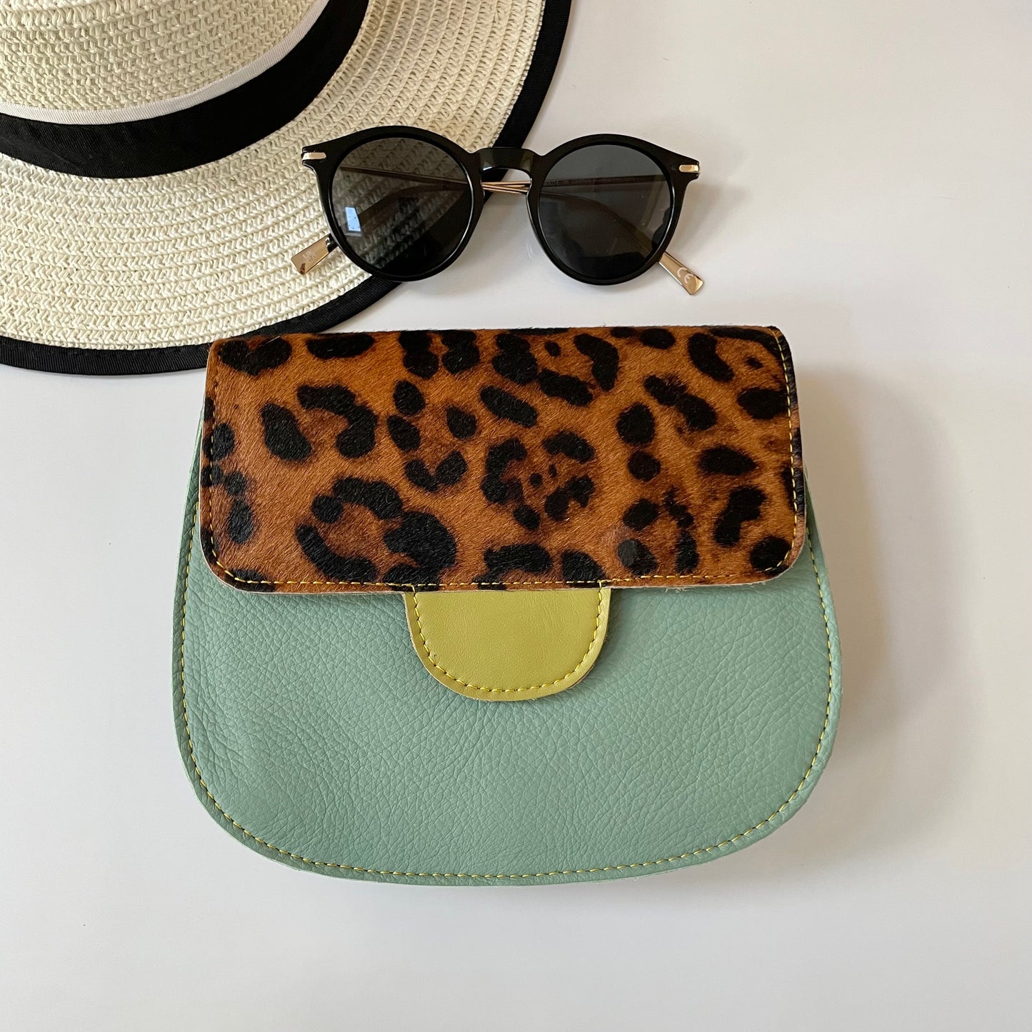 OUTLET Nephele Amelia Bag Unique Handmade Recycled Sustainable Leather