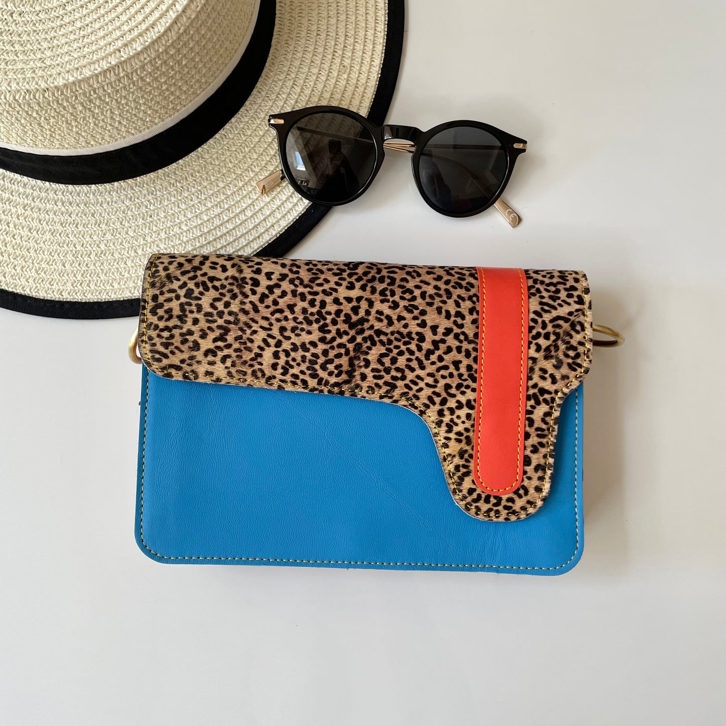 OUTLET Nephele Edna Bag Unique Handmade Recycled Sustainable Leather