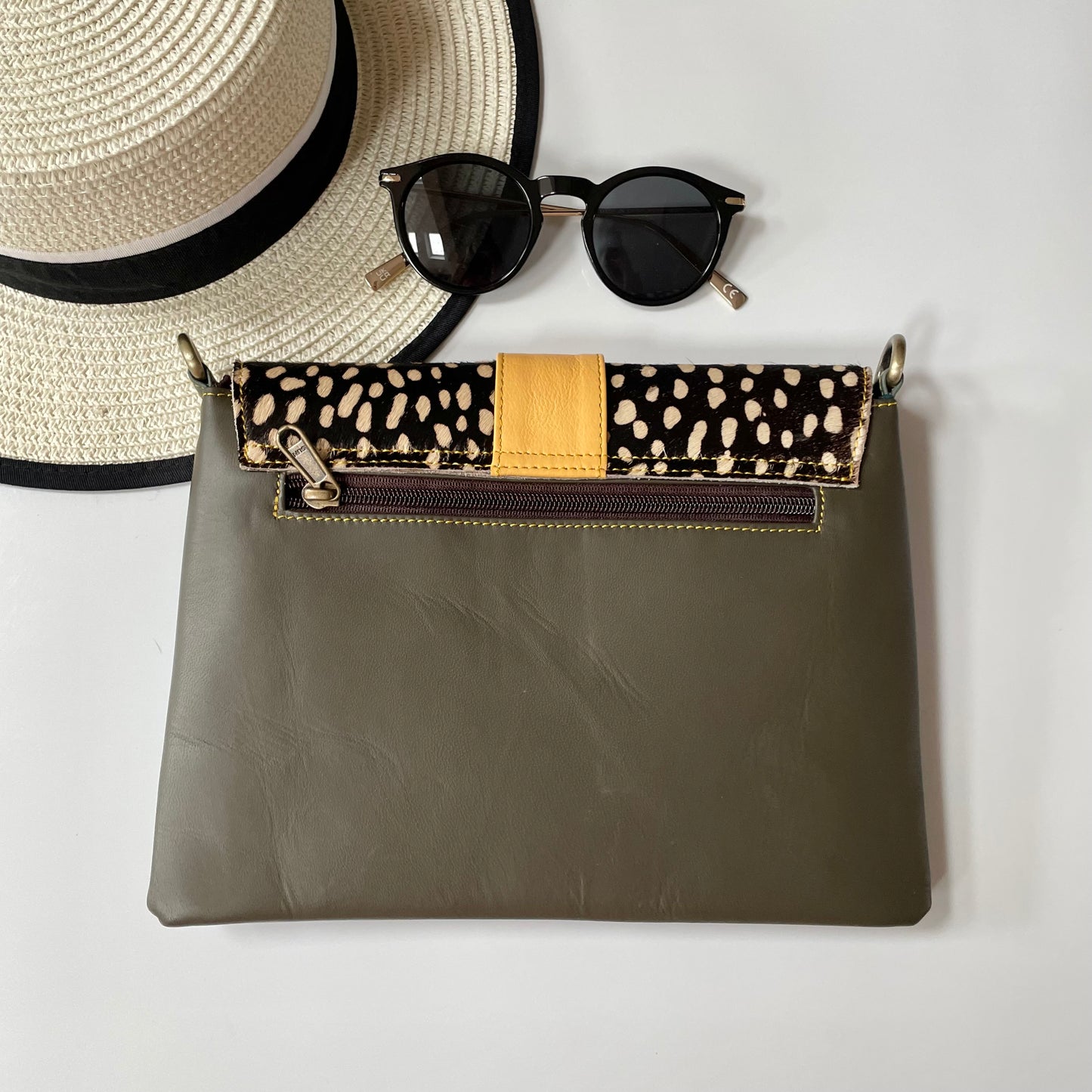 OUTLET Nephele Tora Bag Unique Handmade Recycled Sustainable Leather