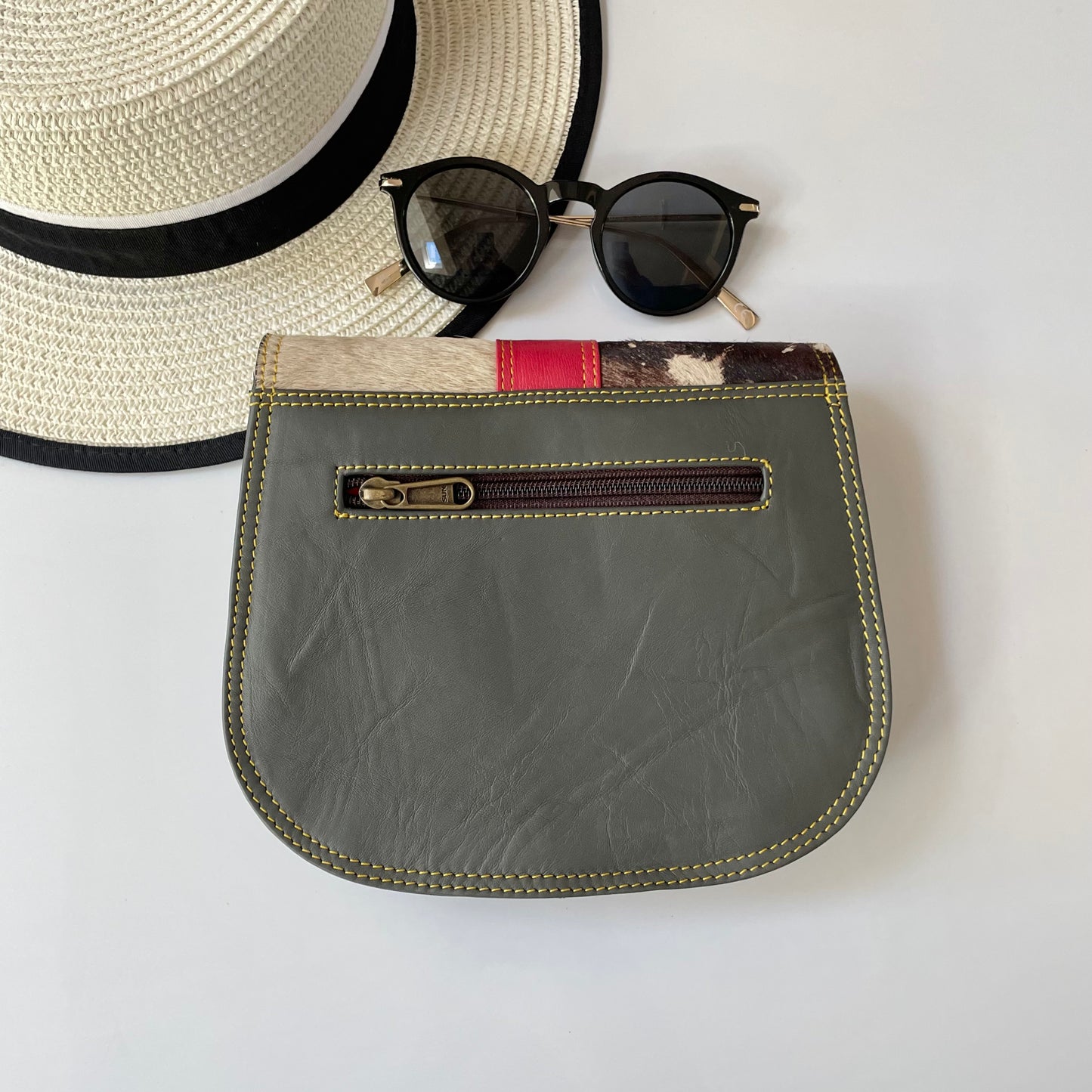 OUTLET Nephele Cecile Bag Unique Handmade Recycled Sustainable Leather