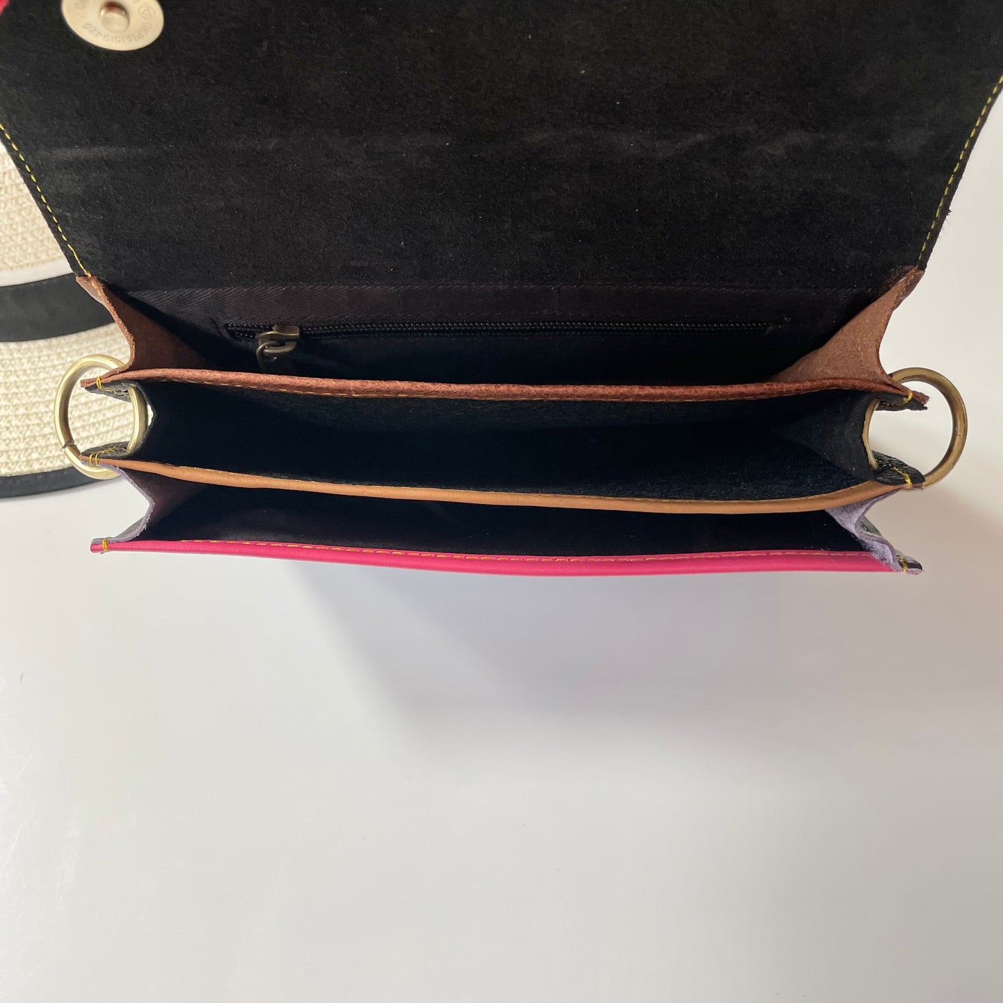 OUTLET Nephele Edna Bag Unique Handmade Recycled Sustainable Leather