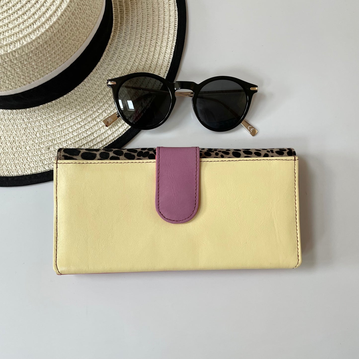 OUTLET Nephele Drew Purse Unique Handmade Recycled Sustainable Leather