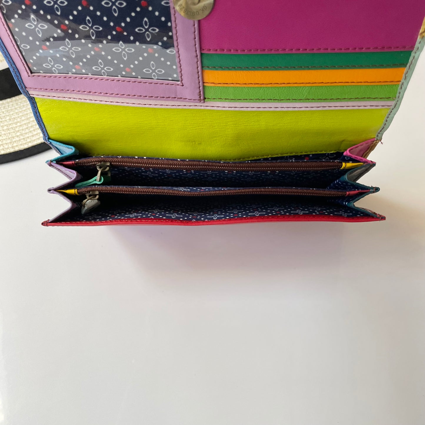 OUTLET Nephele Drew Purse Unique Handmade Recycled Sustainable Leather