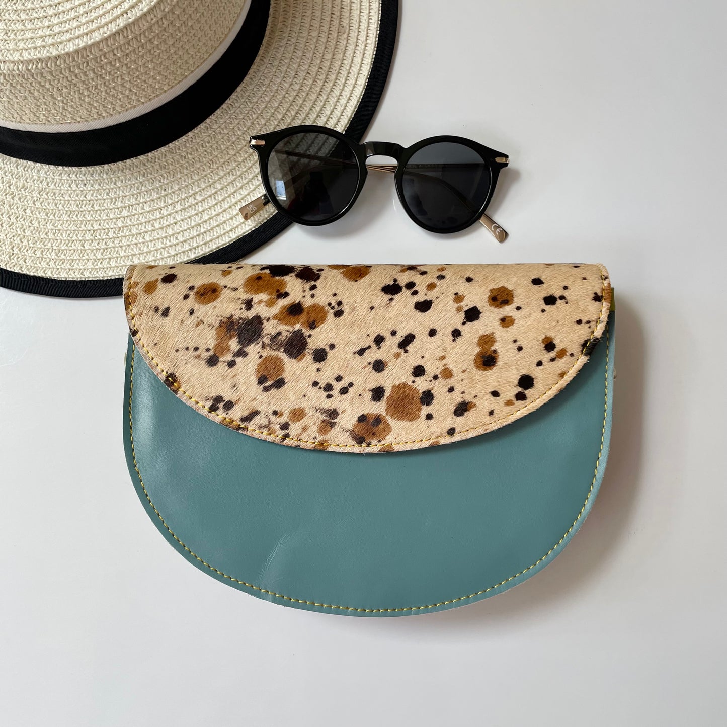 OUTLET Nephele Claire Bag Unique Handmade Recycled Sustainable Leather