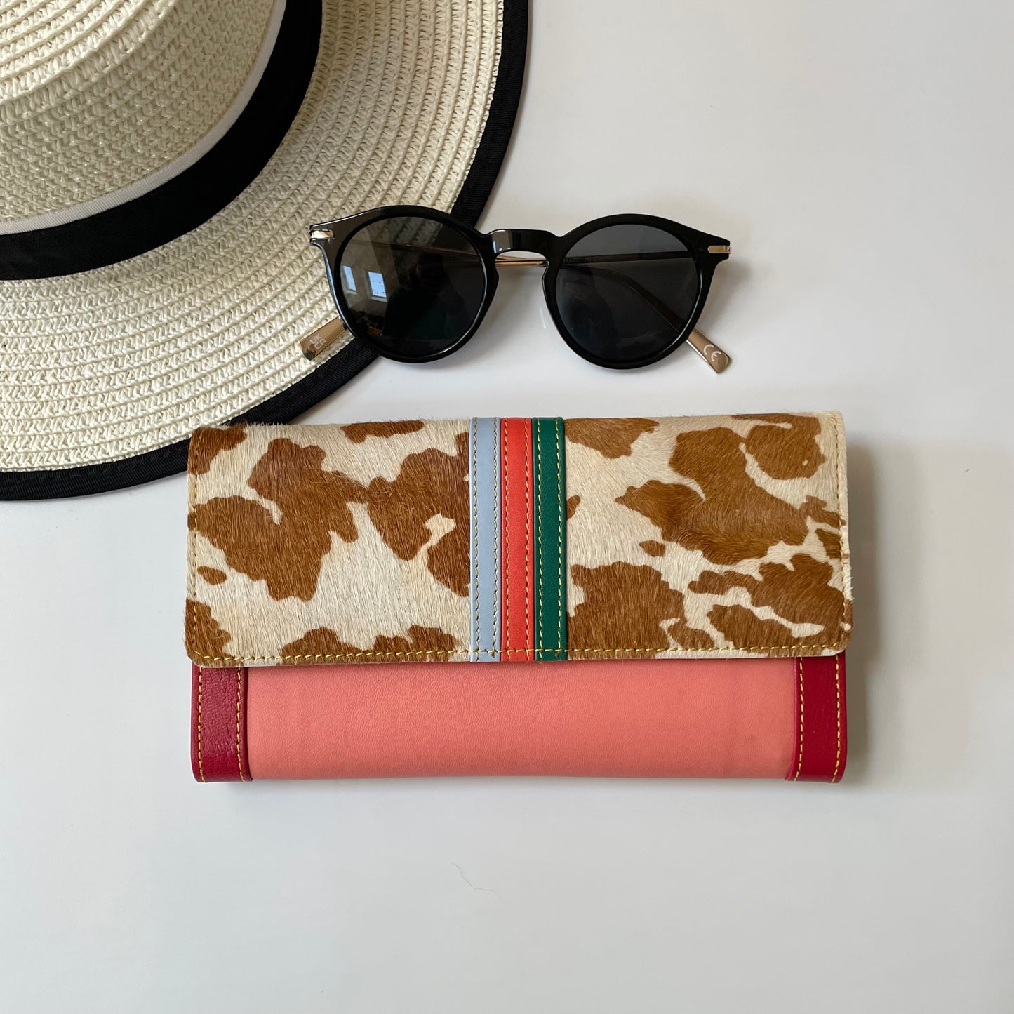 OUTLET Nephele Nellie Purse Unique Handmade Recycled Sustainable Leather