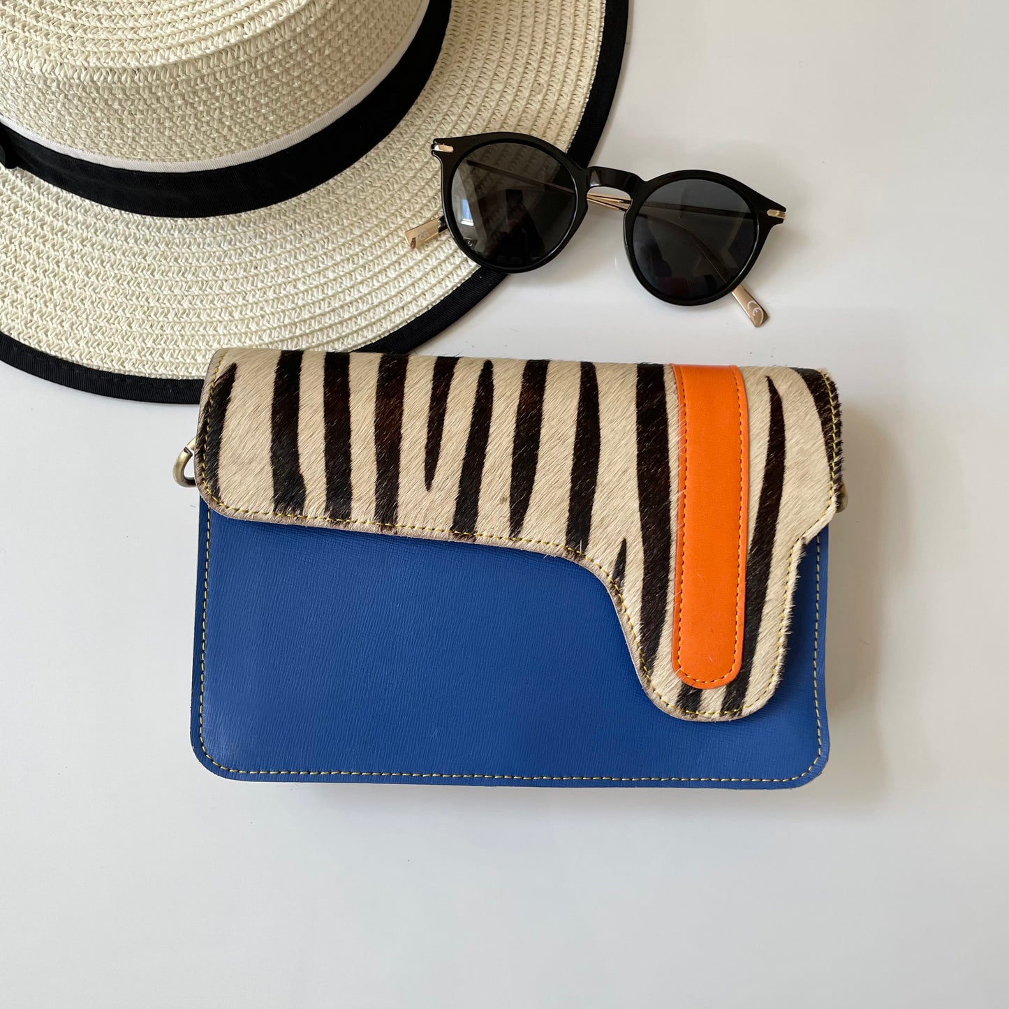 OUTLET Nephele Edna Bag Unique Handmade Recycled Sustainable Leather