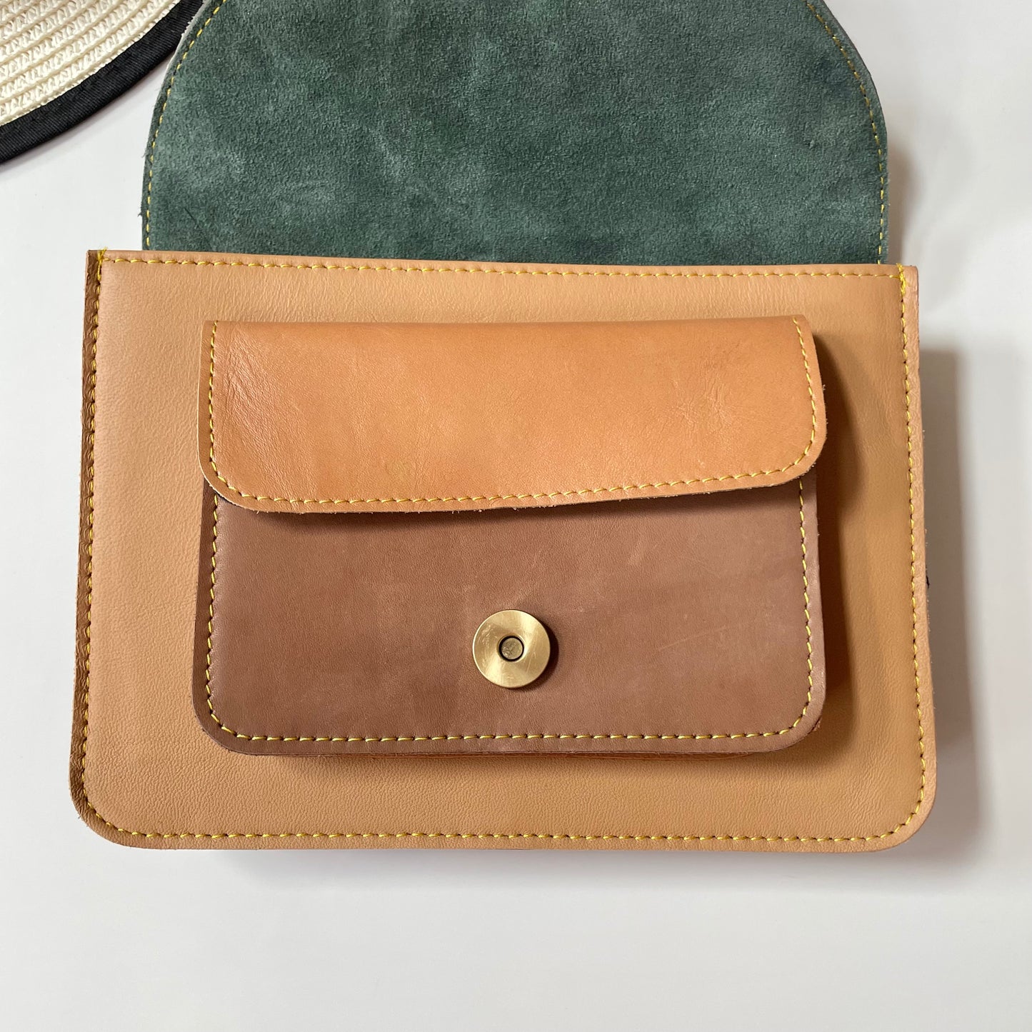OUTLET Nephele Dixie Bag Unique Handmade Recycled Sustainable Leather