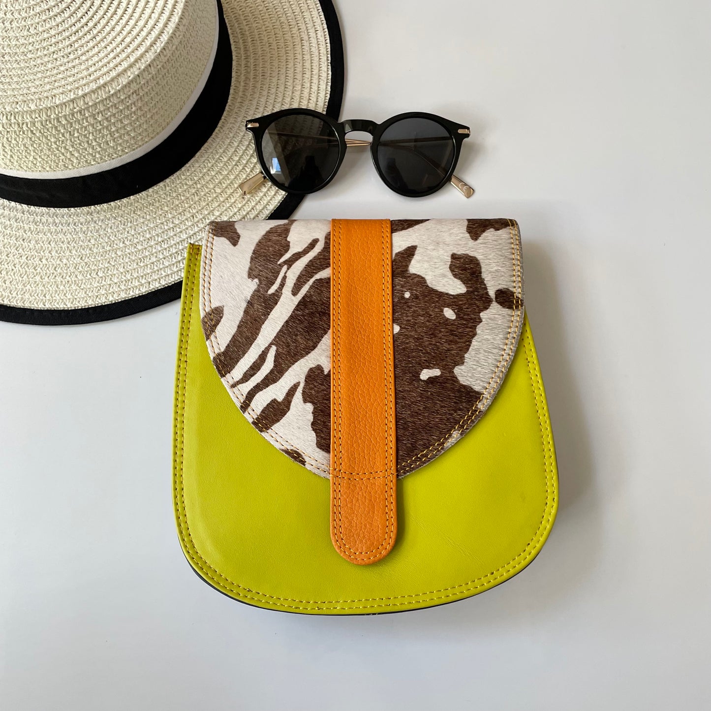OUTLET Nephele Margot Bag Unique Handmade Recycled Sustainable Leather
