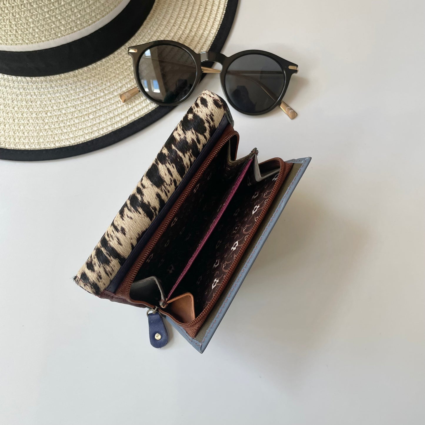 OUTLET Nephele Abigail Purse Unique Handmade Recycled Sustainable Leather