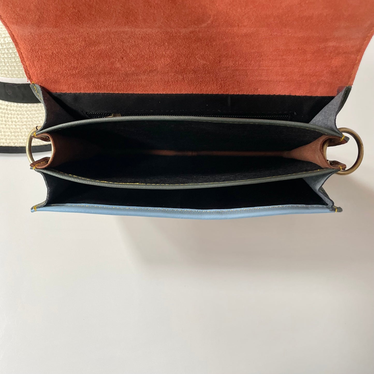 OUTLET Nephele Eadie Full Print Bag Unique Handmade Recycled Sustainable Leather
