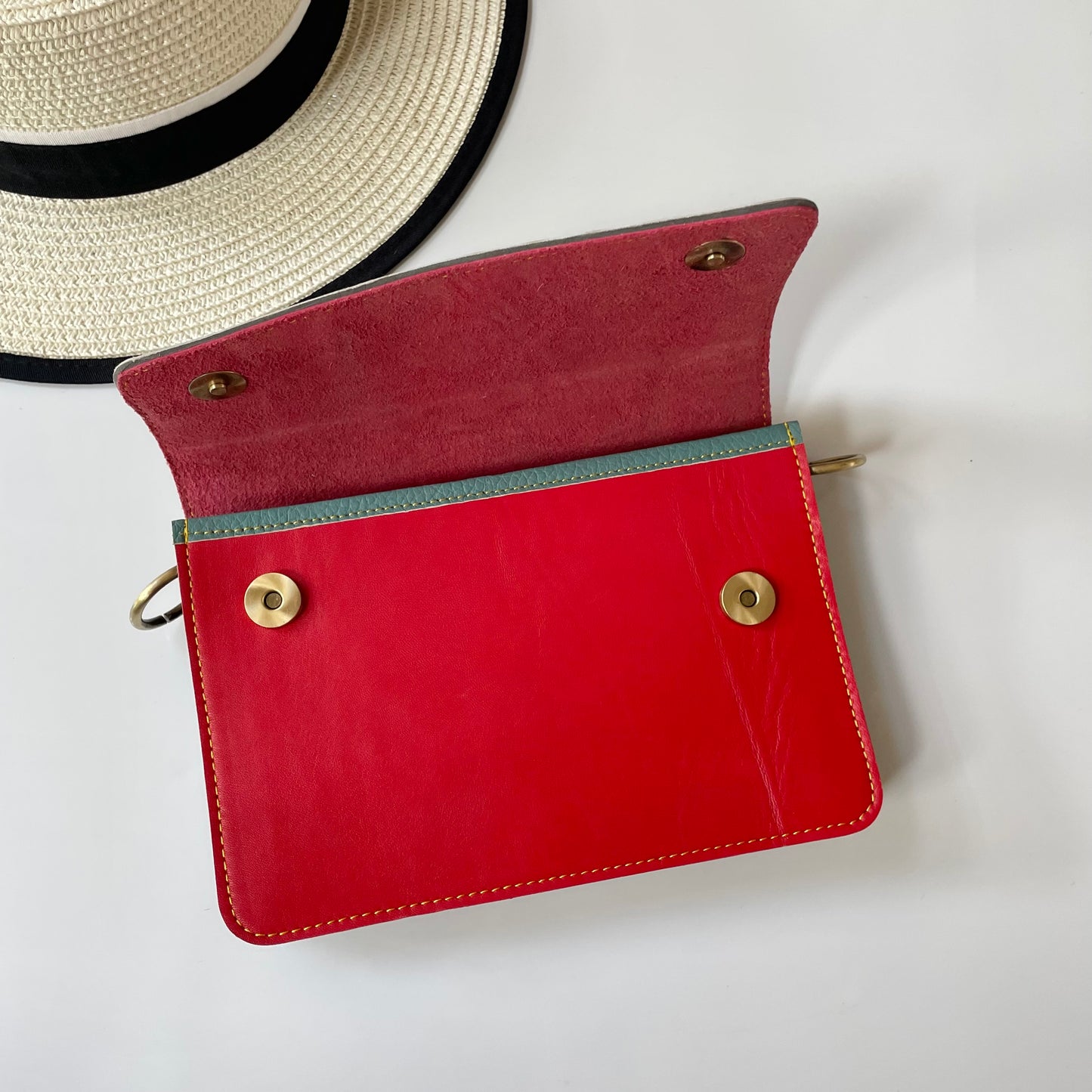 OUTLET Nephele Rani Bag Unique Handmade Recycled Sustainable Leather