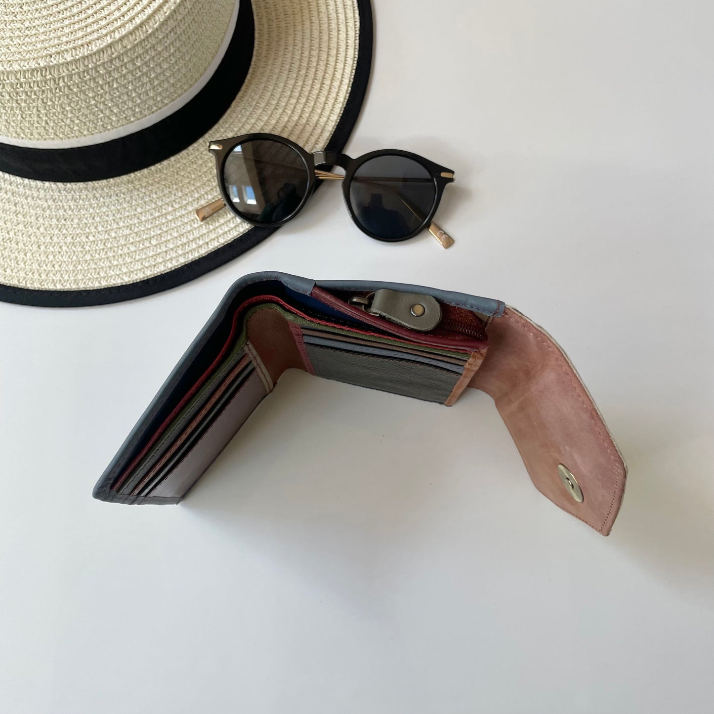 OUTLET Nephele Erin Purse Unique Handmade Recycled Sustainable Leather