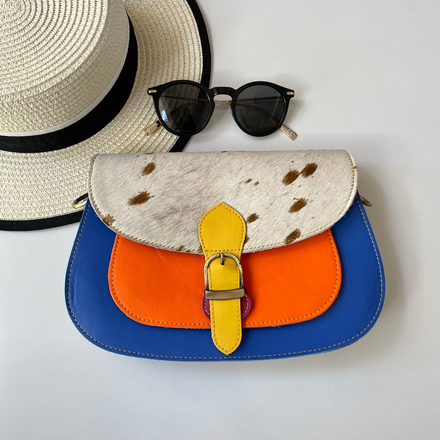 OUTLET Nephele Josephine Bag Unique Handmade Recycled Sustainable Leather