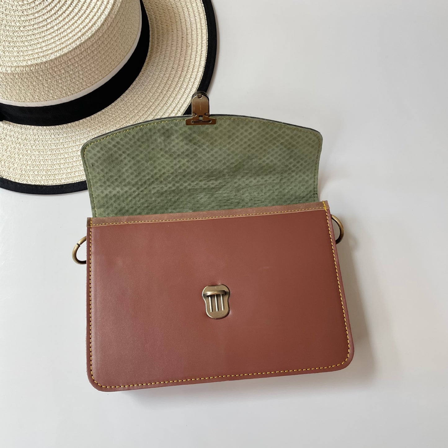 OUTLET Nephele Mila Bag Unique Handmade Recycled Sustainable Leather
