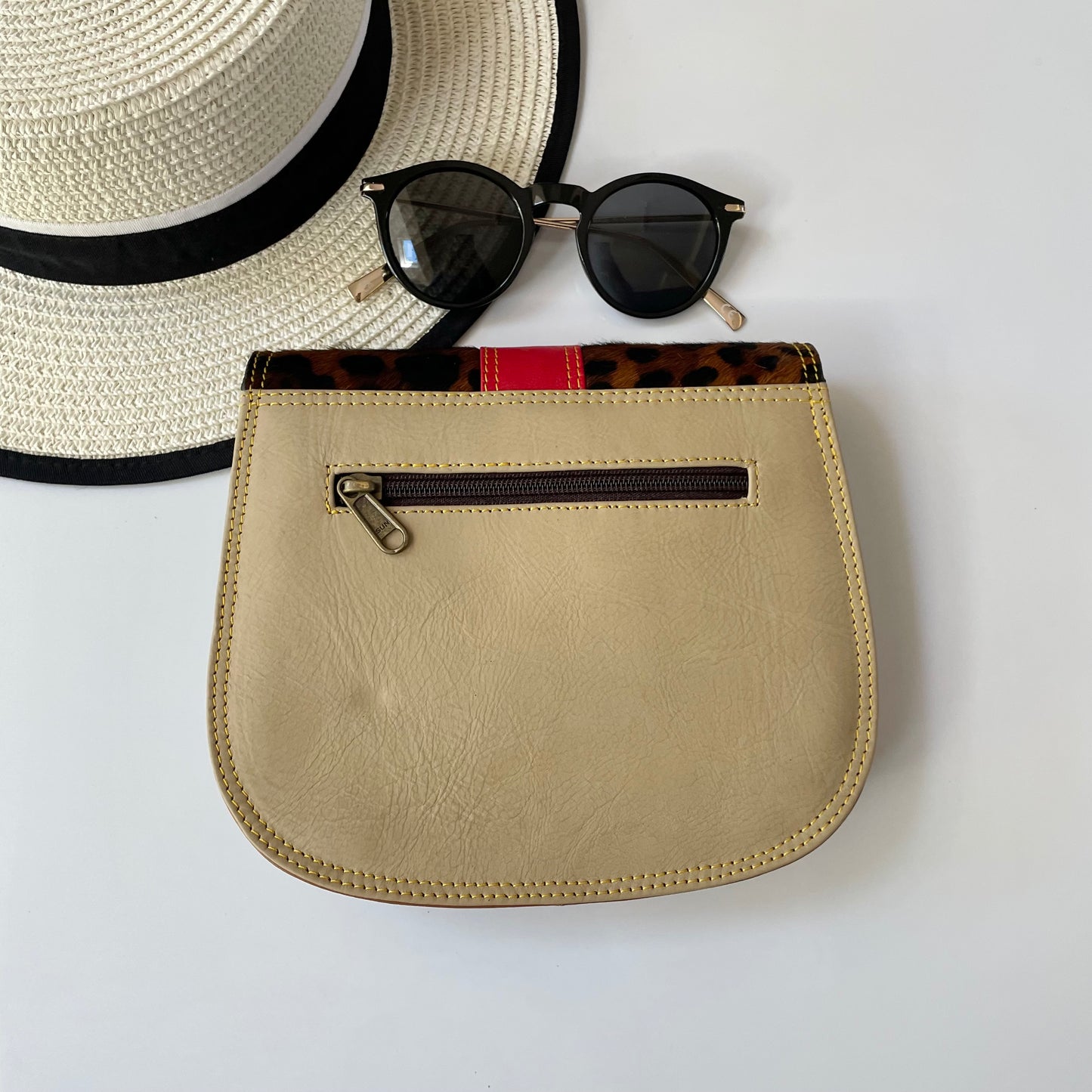 OUTLET Nephele Cecile Bag Unique Handmade Recycled Sustainable Leather