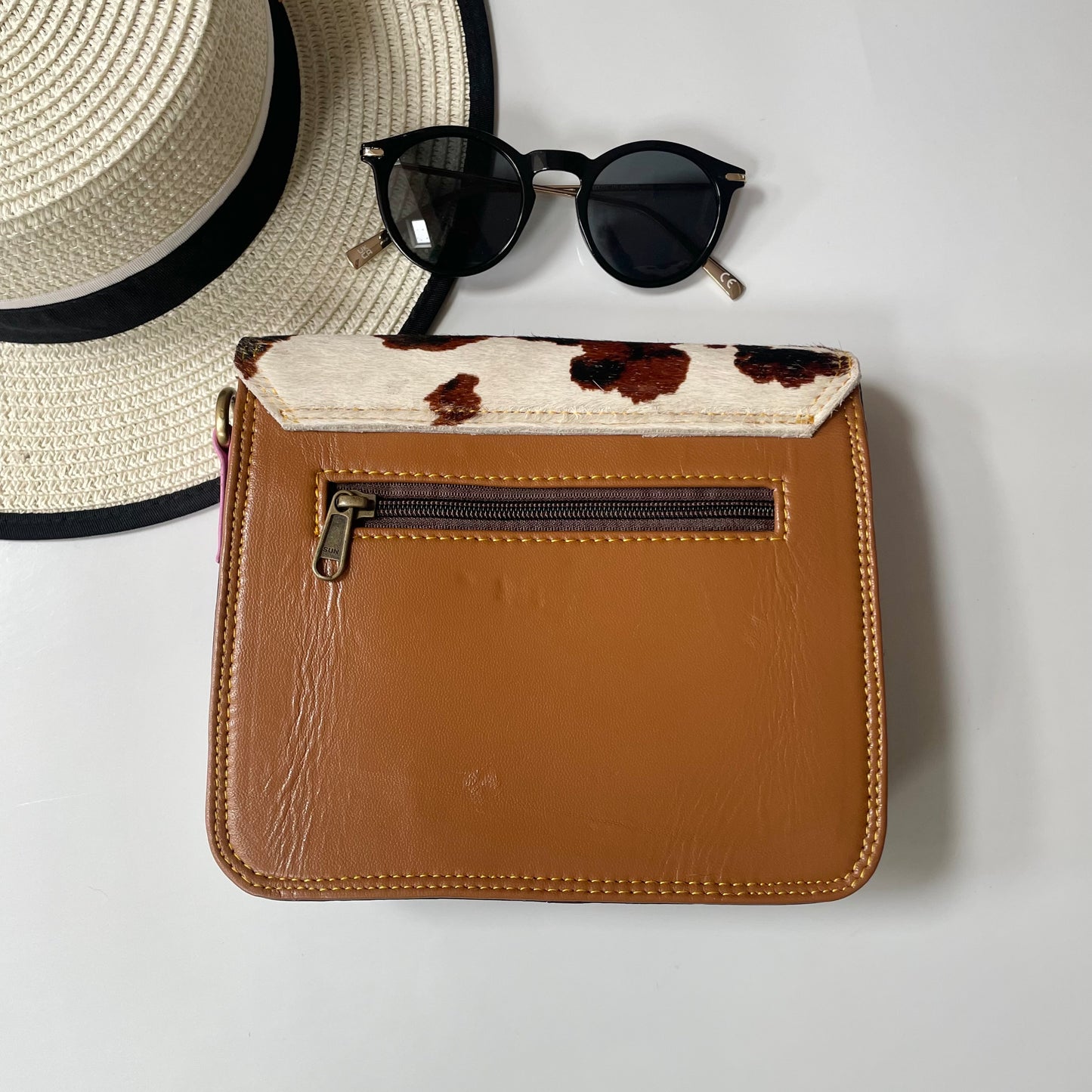 OUTLET Nephele Myrtle Bag Unique Handmade Recycled Sustainable Leather