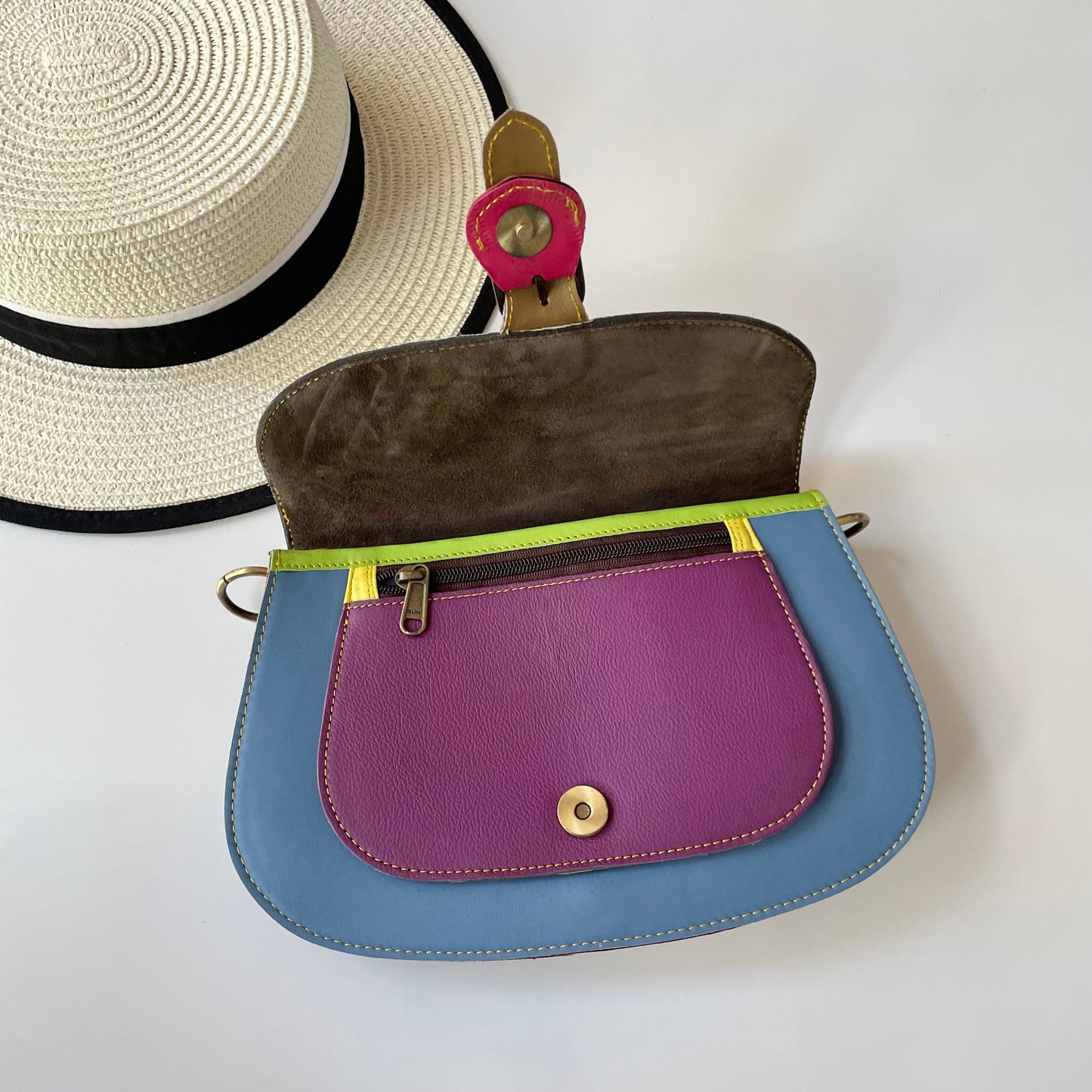 OUTLET Nephele Josephine Bag Unique Handmade Recycled Sustainable Leather
