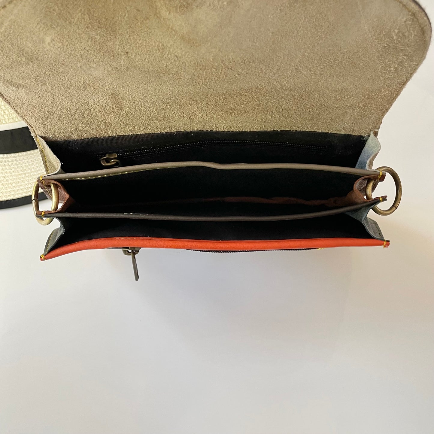 OUTLET Nephele Josephine Bag Unique Handmade Recycled Sustainable Leather