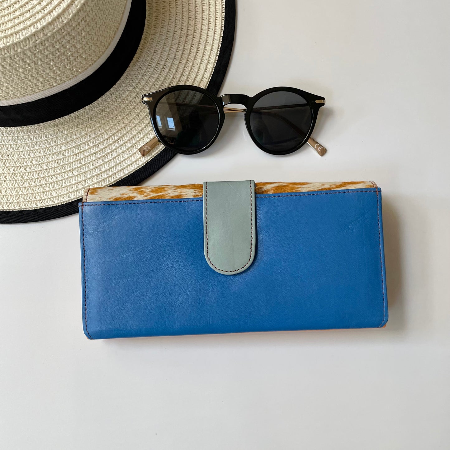 OUTLET Nephele Drew Purse Unique Handmade Recycled Sustainable Leather