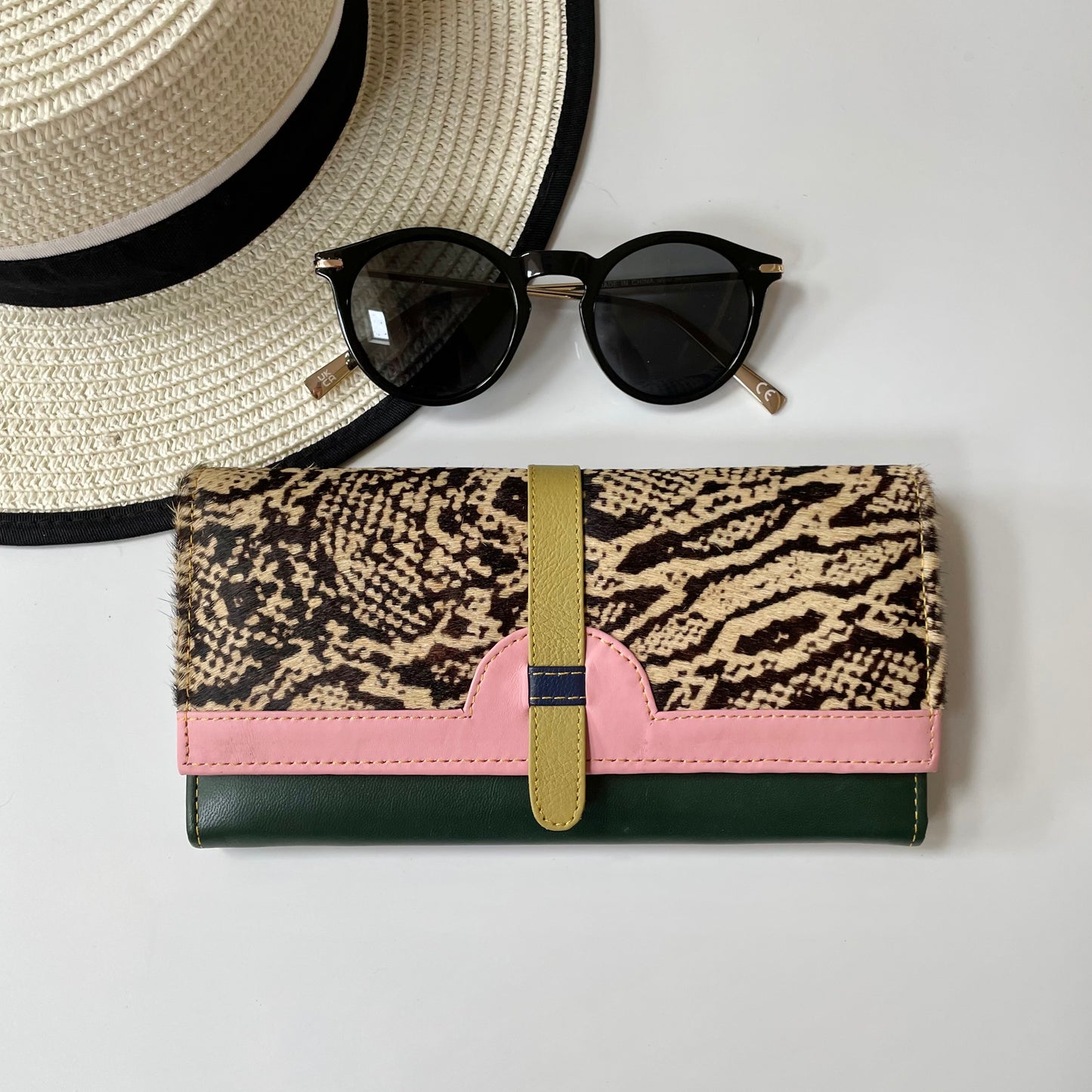 OUTLET Nephele Juliette Purse Unique Handmade Recycled Sustainable Leather