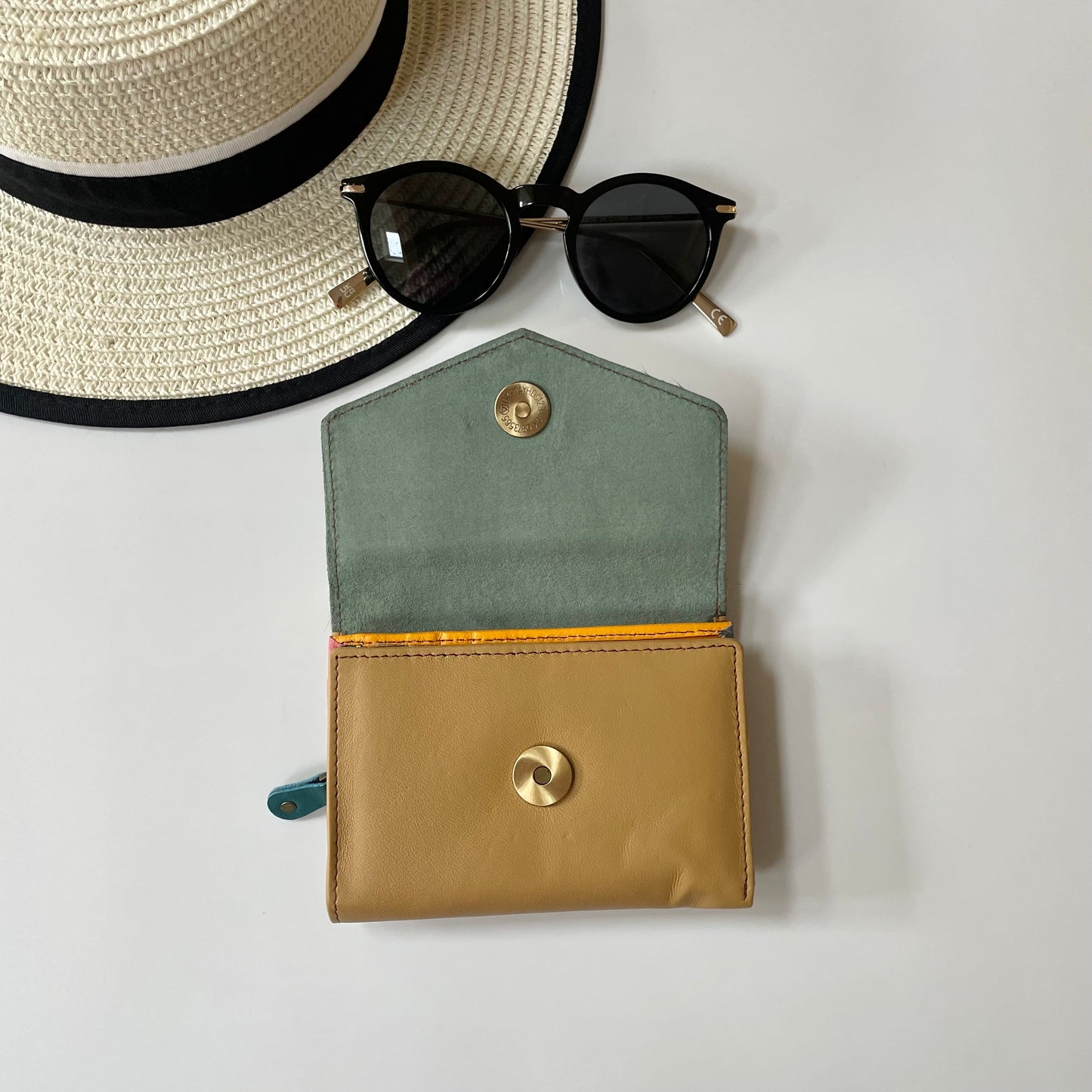 OUTLET Nephele Erin Purse Unique Handmade Recycled Sustainable Leather