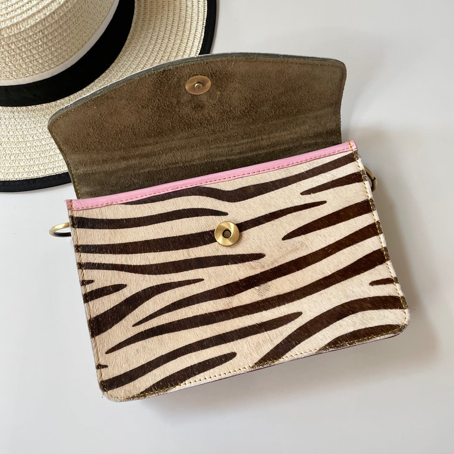 OUTLET Nephele Eadie Full Print Bag Unique Handmade Recycled Sustainable Leather