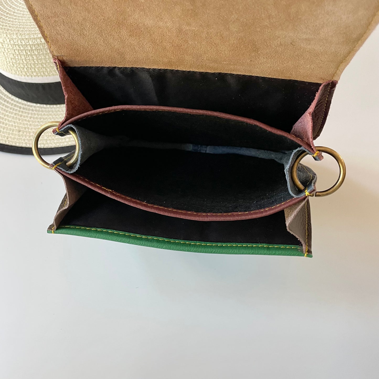 OUTLET Nephele Amelia Bag Unique Handmade Recycled Sustainable Leather
