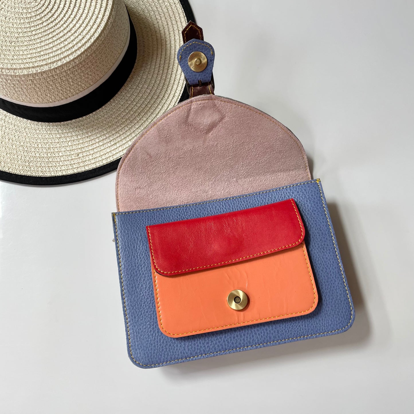 OUTLET Nephele Dixie Bag Unique Handmade Recycled Sustainable Leather