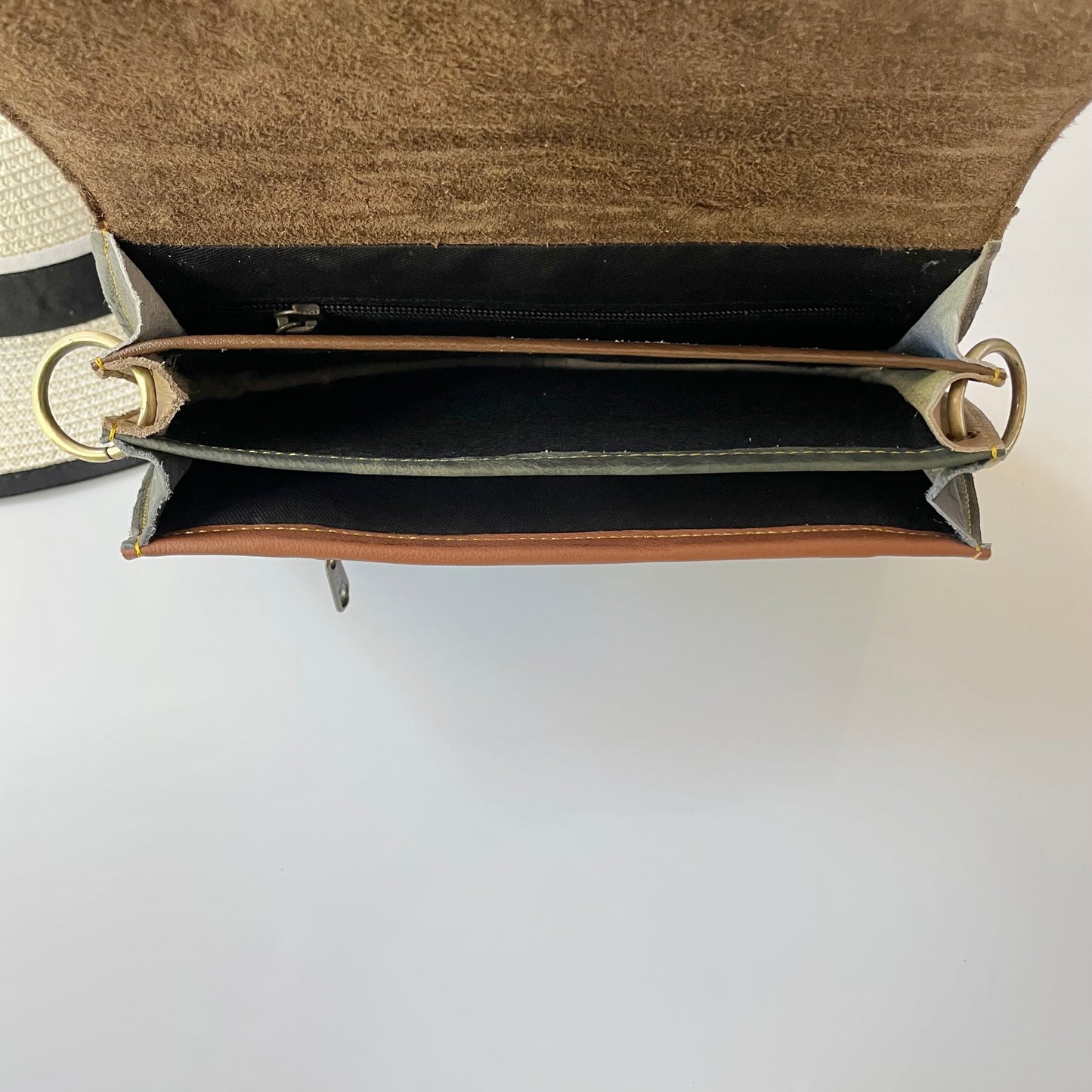 OUTLET Nephele Josephine Bag Unique Handmade Recycled Sustainable Leather